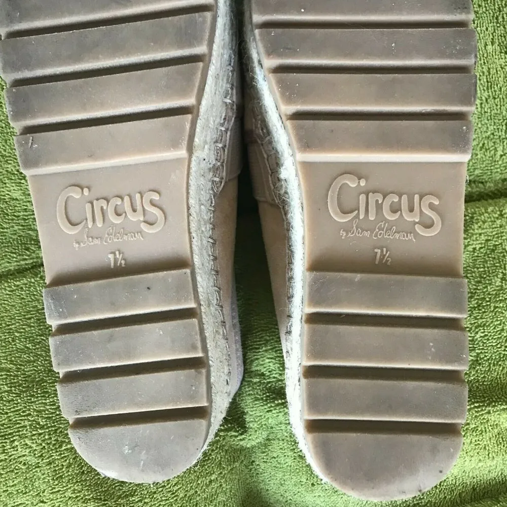 Circus Sam Edelman Christina Platform Espadrilles  7.5 Golden Camel Micr… - Image 11