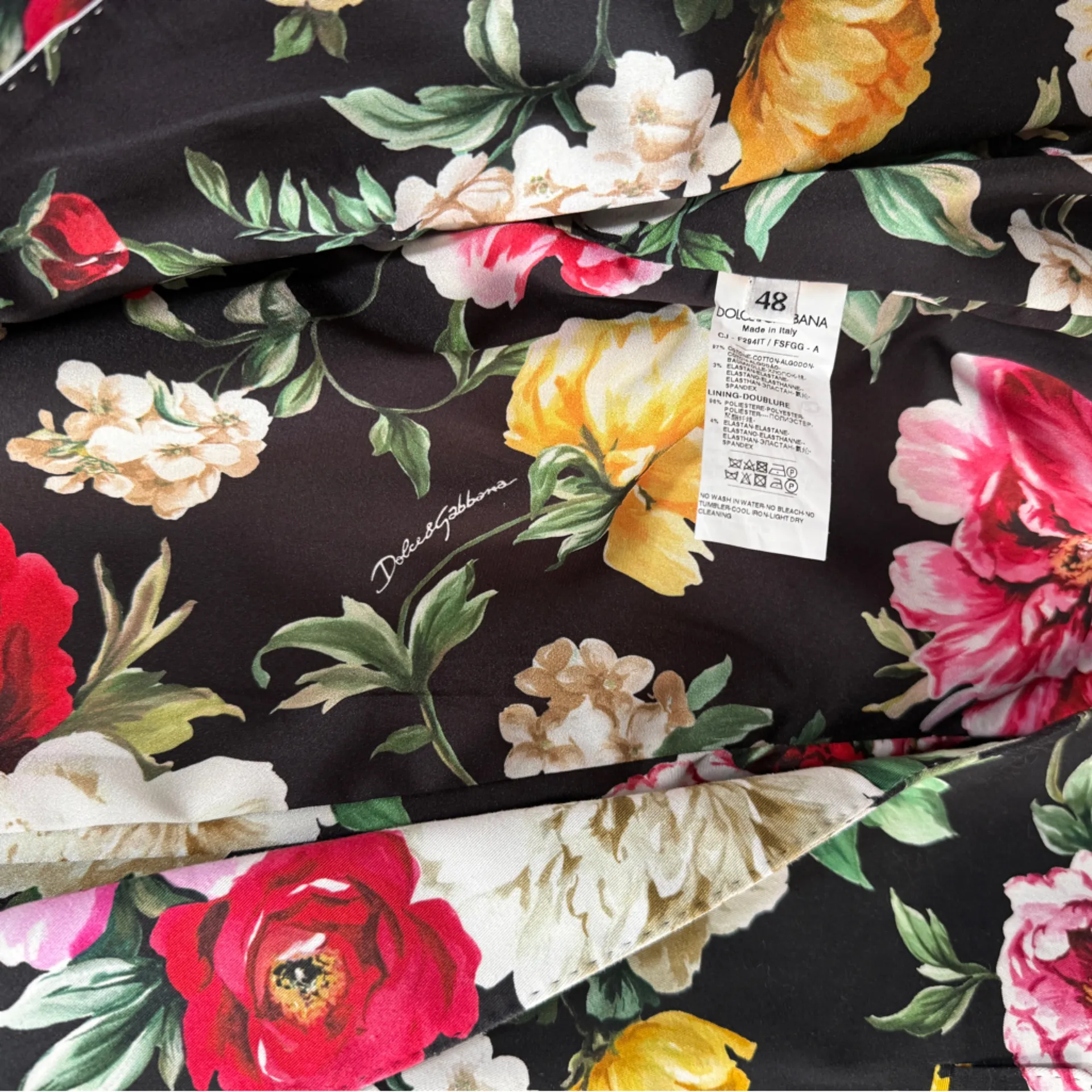 Dolce & Gabbana floral structured blazer - Image 9