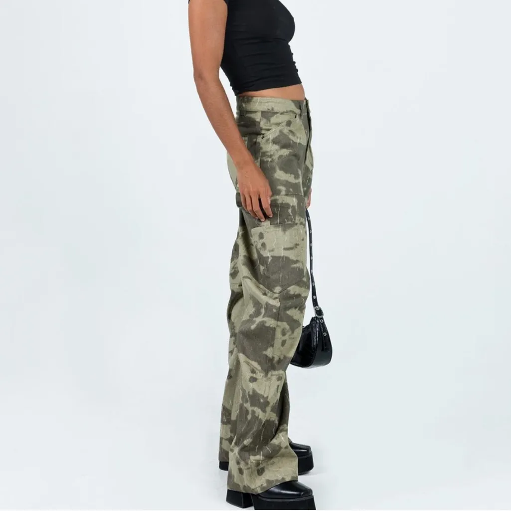 Princess Polly / Lioness Miami Vice Pants Camo - Image 2