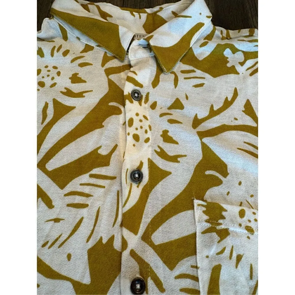 Urban outfitters Noah Longline Button-Down Shirt oversized size medium semi shee - Image 5