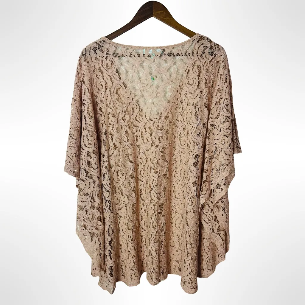 Melissa Odabash Blush Pink Lace Cover Up One Size Size undefined - Image 6