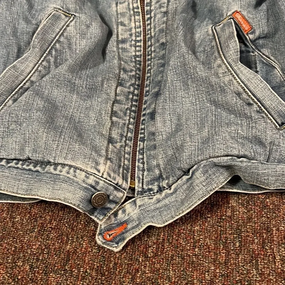 Faconnable large jean jacket - Image 6