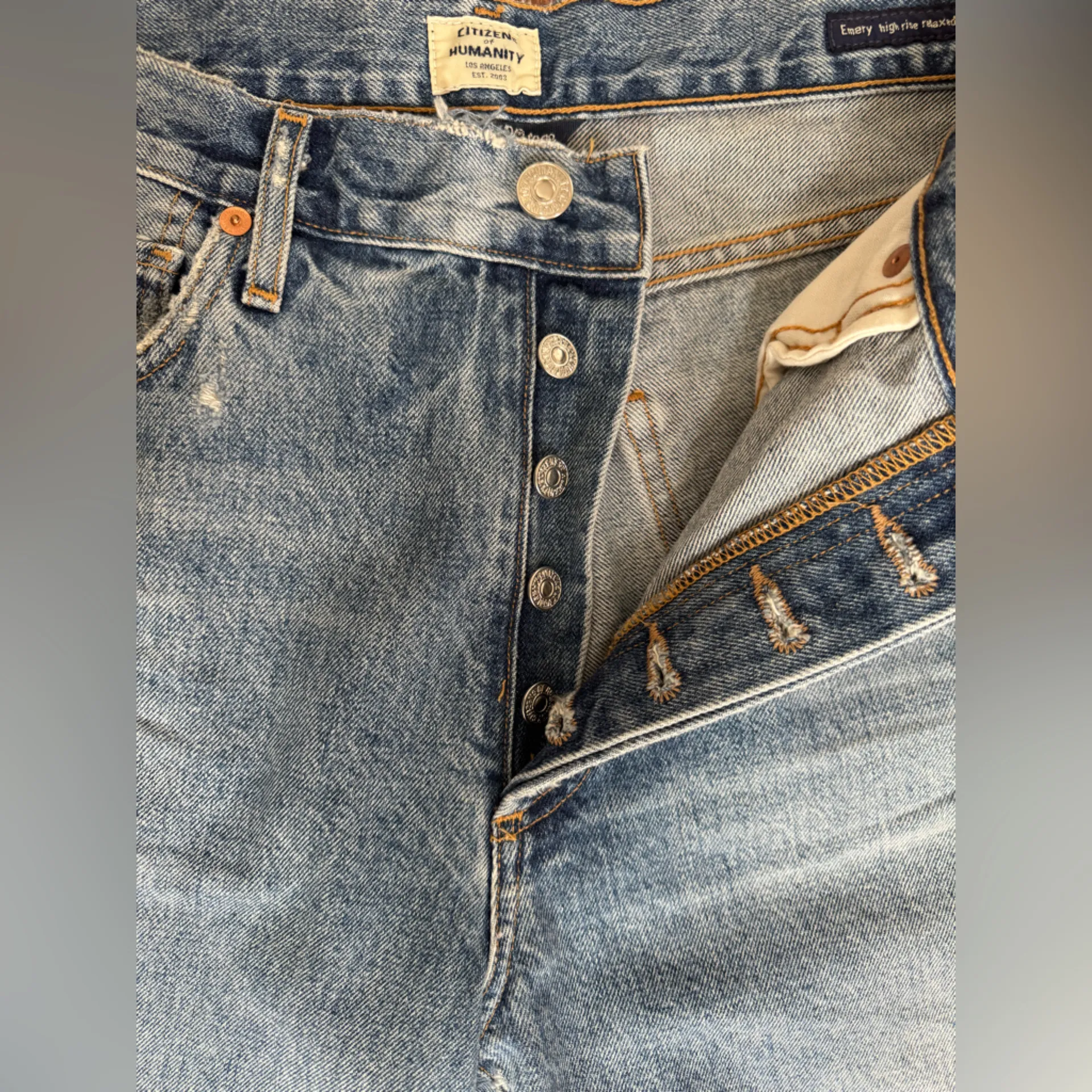 Citizens of Humanity Emery Relaxed High Rise Cropped Jeans - Image 5