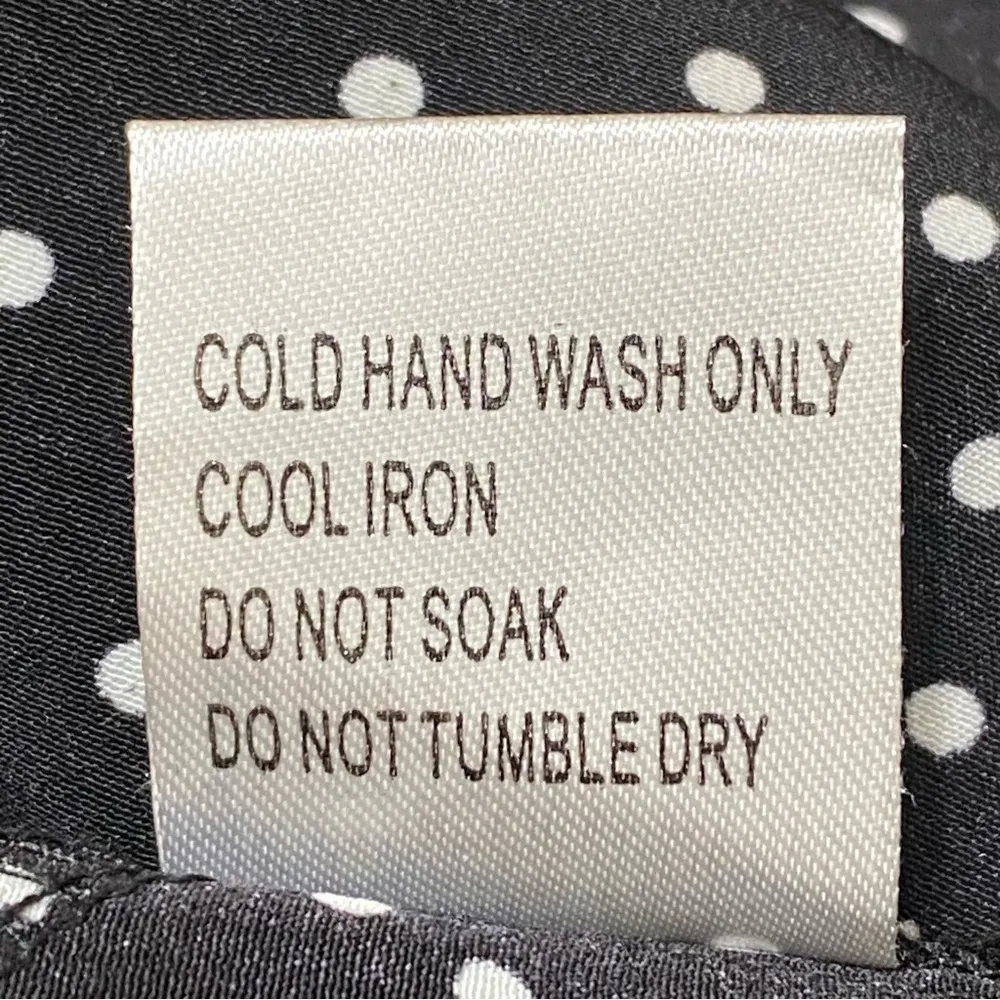 Seek the Label Polka Dot V-Neck Romper Black White Retro Style Size Medium - Image 5