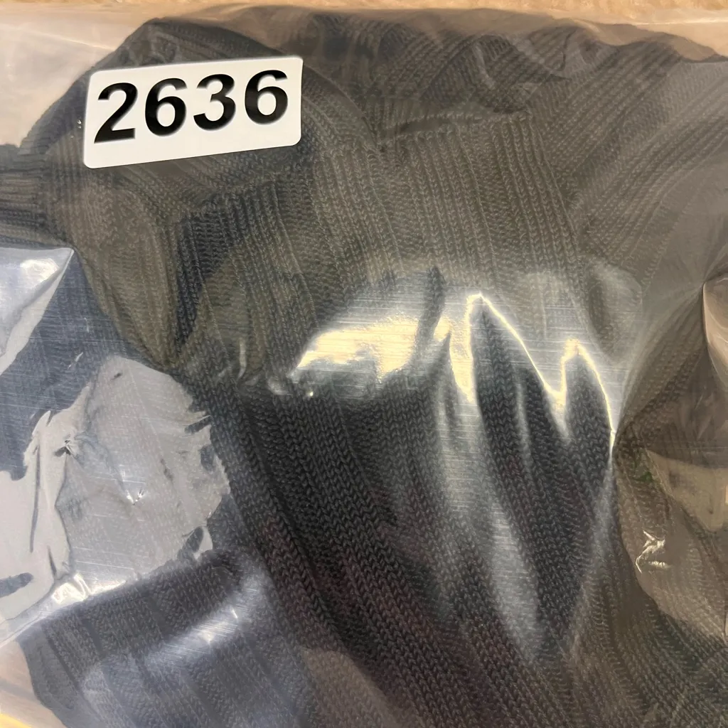 FREE PEOPLE Black Knit Hits Different Lace Up‎ Long Sleeve TOP sewater small NWT - Image 10