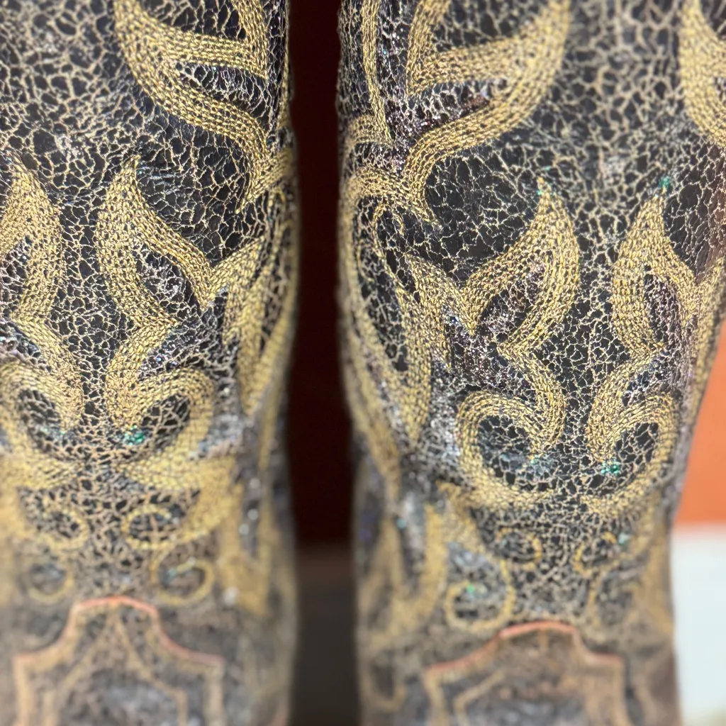 Buffalo David Bitton  Tan Leather Boots Size 36EE - Image 6