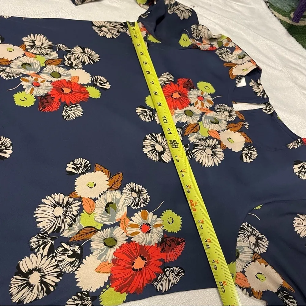 Anthropologie Uncle Frank Floral Tunic Dress | Small | Boho Cottagecore Pockets - Image 9