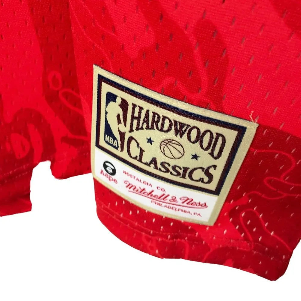 RAPTORS AAPE MESH CAMO JERSEY TEE Size XXL - Image 7