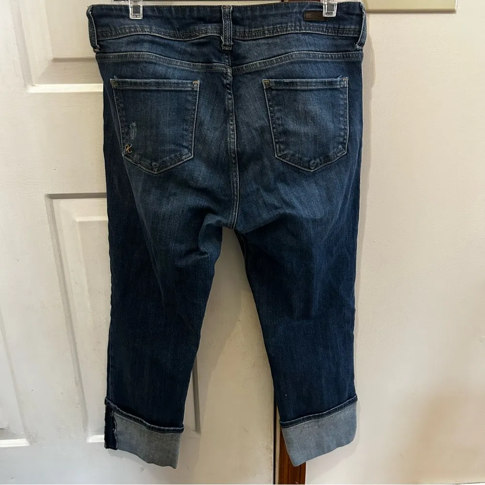 Kut From the Kloth Cropped and Cuffed Jeans Size 10 - Image 2