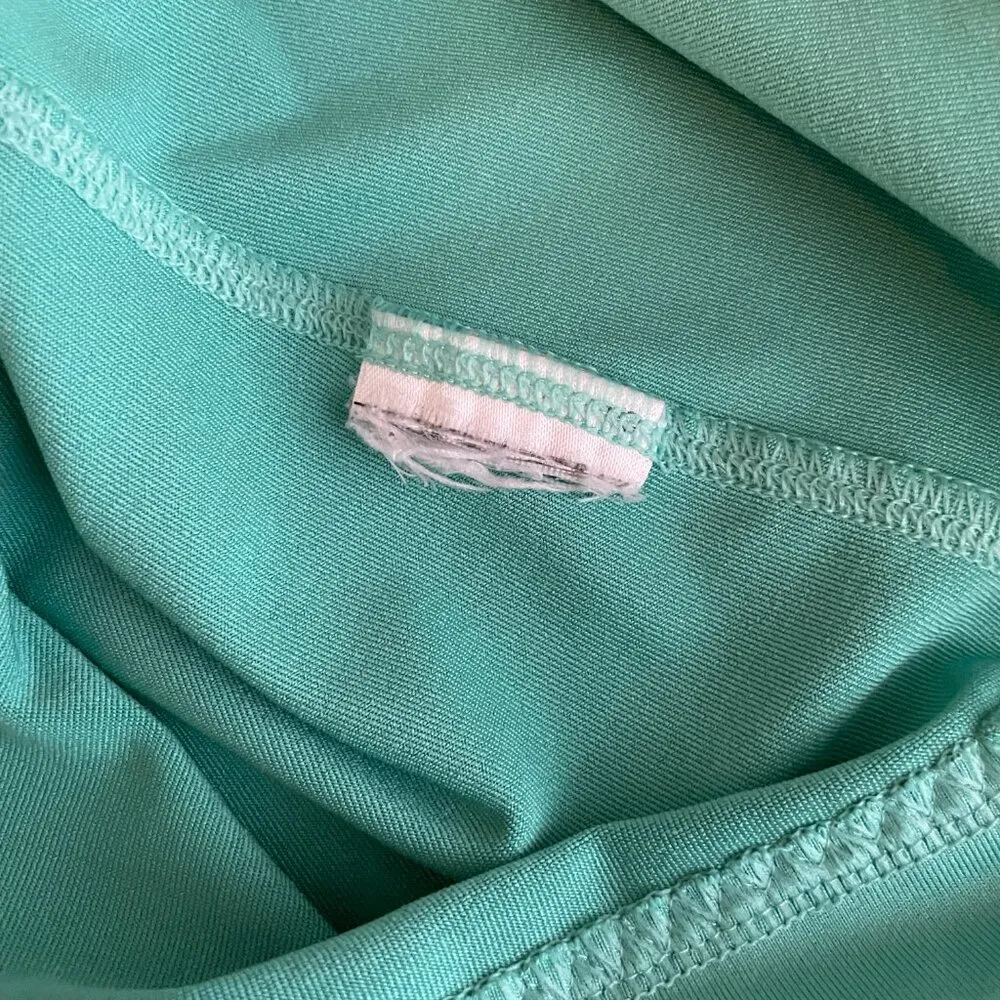 Adidas Stella McCartney Women 36 ASMCB Barricade Joy Green Tennis White Tank Top Blue - Image 8