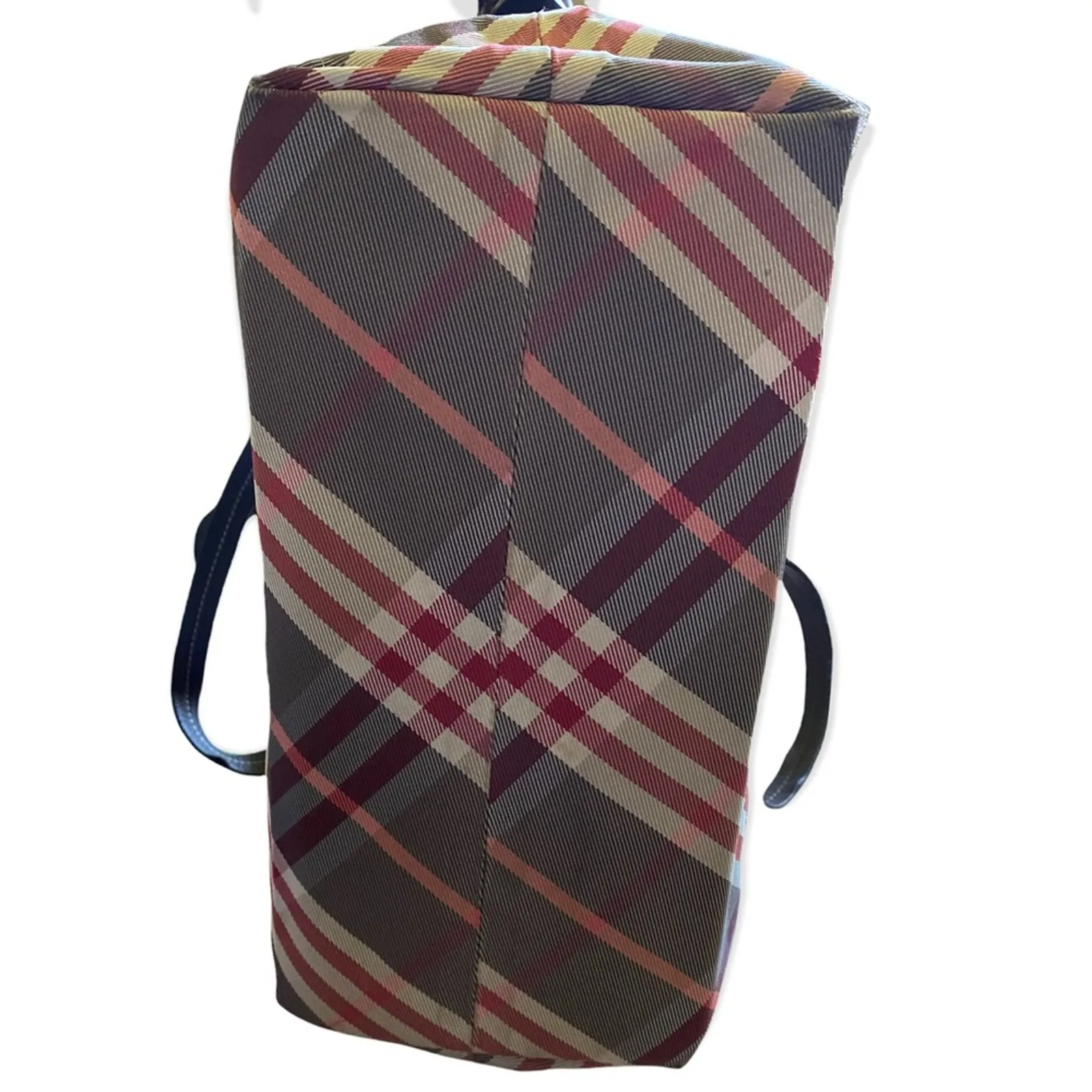 Burberry  Blue Label Nova Check Canvas & Leather Purse - Image 7