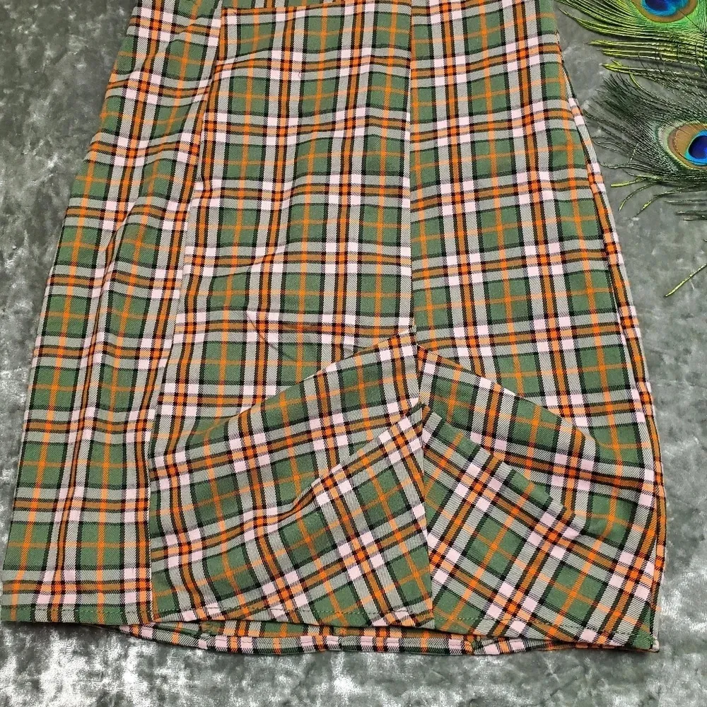 Urban Outfitters Monica Plaid Mini Dress - Image 2