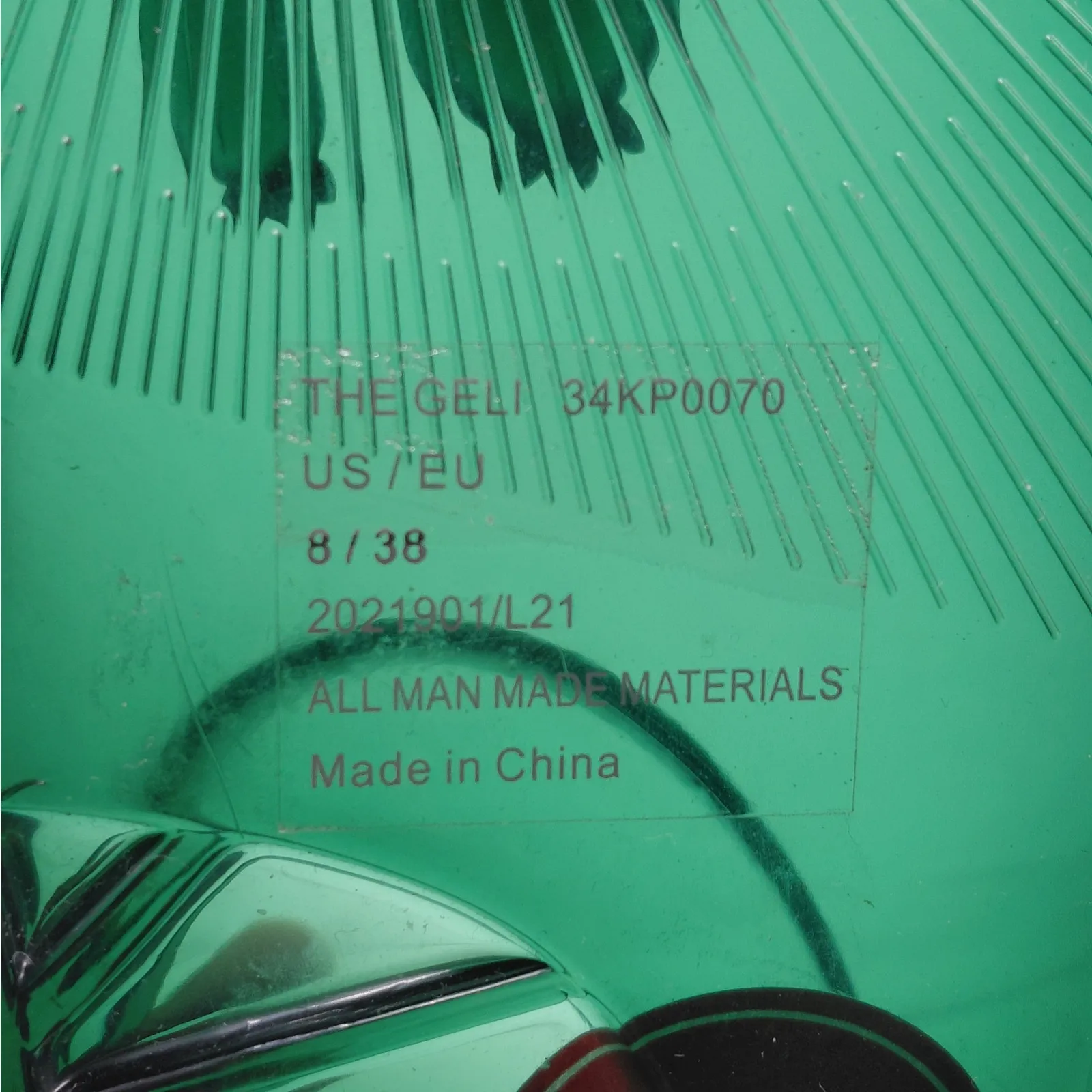 Katy Perry The Geli Thong Sandals Women 8 Green Cactus Slip On Casual Flip Flop - Image 7