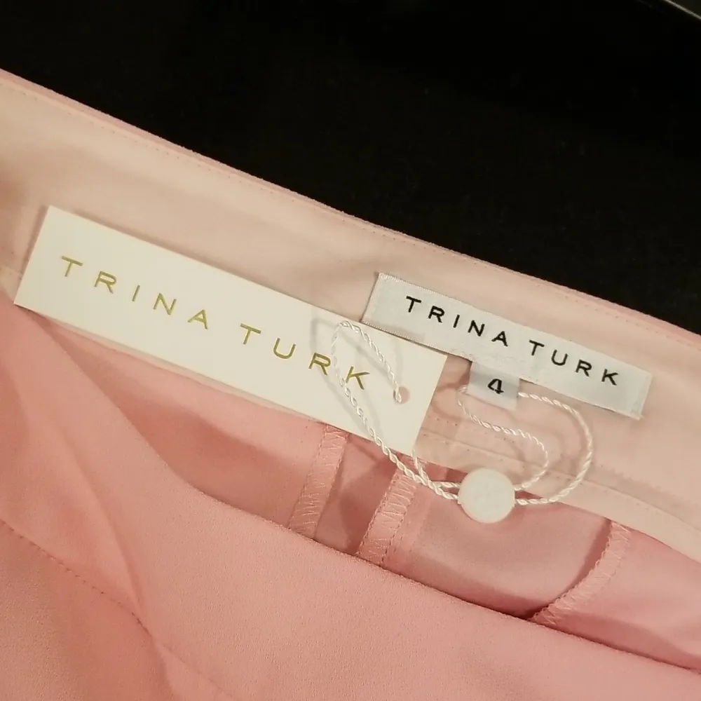 💕TRINA TURK💕 Hermosa Short ~ A-line High Rise Pink Size 4 NWT - Image 12