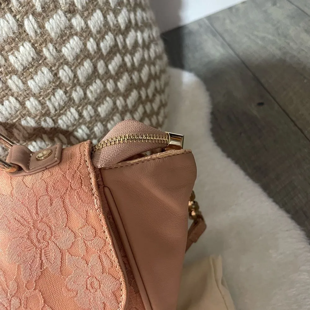 Deux Lux Lace Purse Handbag Crossbody Strap with Dust Bag - Image 3