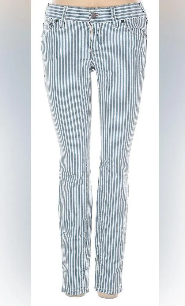 Free People Railroad Striped Jeans size 25 - Image 8