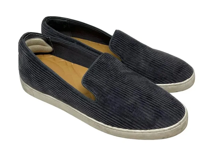 Birdies The Swift Sneakers in Charcoal Gray Corduroy Size 8 - Image 1