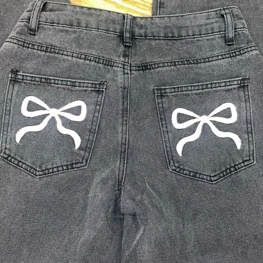 NWT edikted low rise black jeans - Image 3