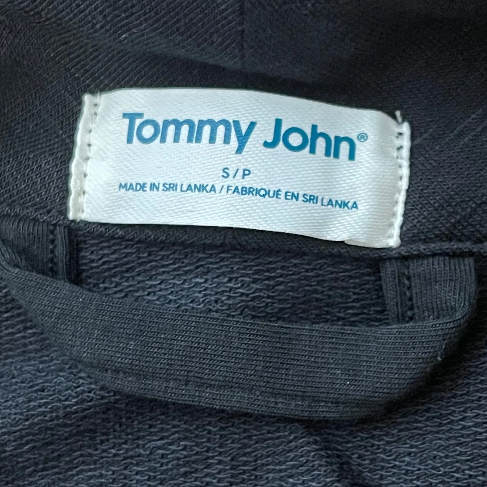 TOMMY JOHN SST Long Robe Small Black NEW Lounge Second Skin Comfort Pockets - Image 5