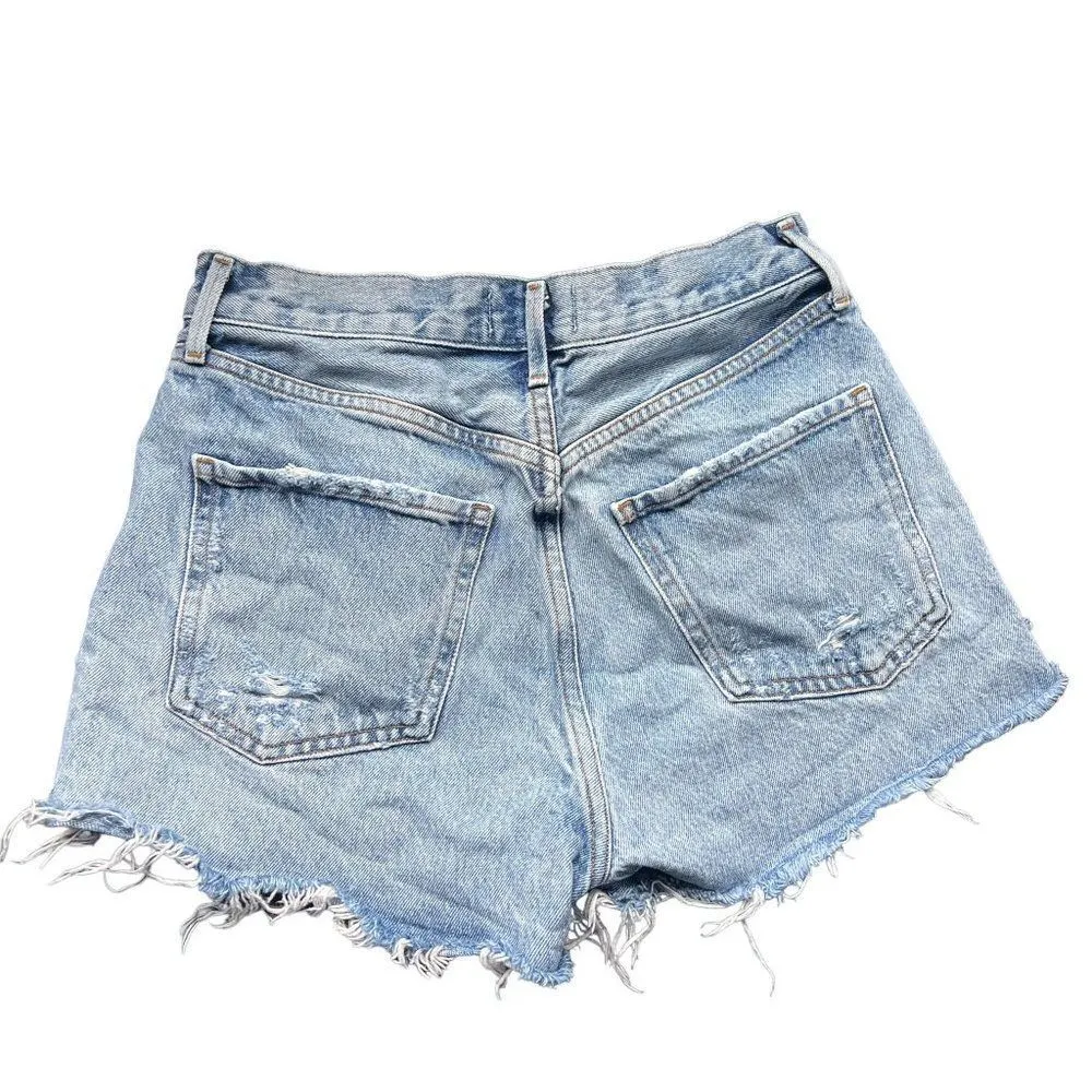 AGOLDE Jaden Short in Surreal Denim Shorts Size 27 - Image 6