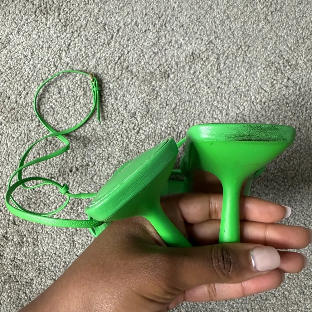 Zara Green Heels - Image 4