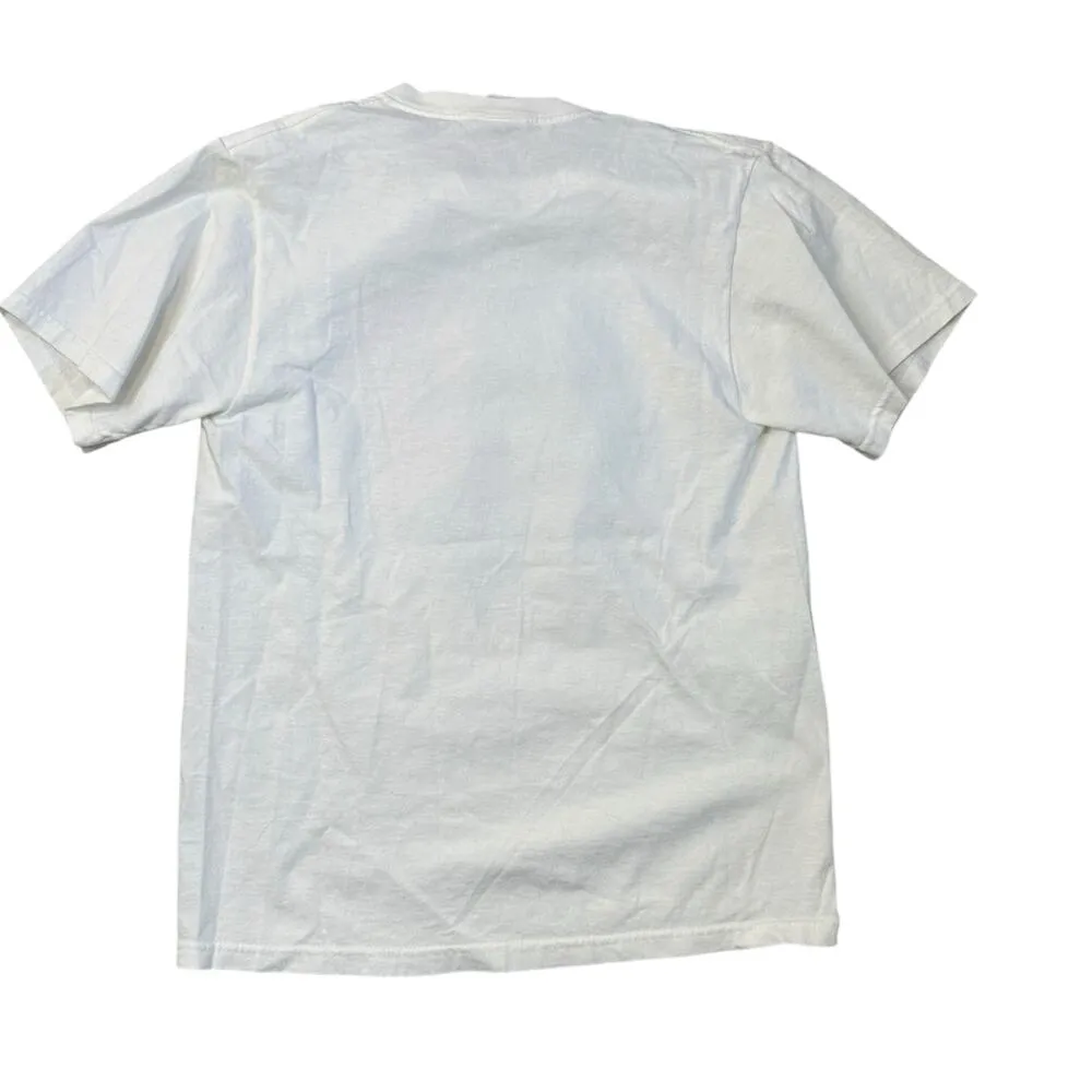 Michael Jackson Memorial T-Shirt White Blue Red Yellow Cotton Small unisex - Image 4