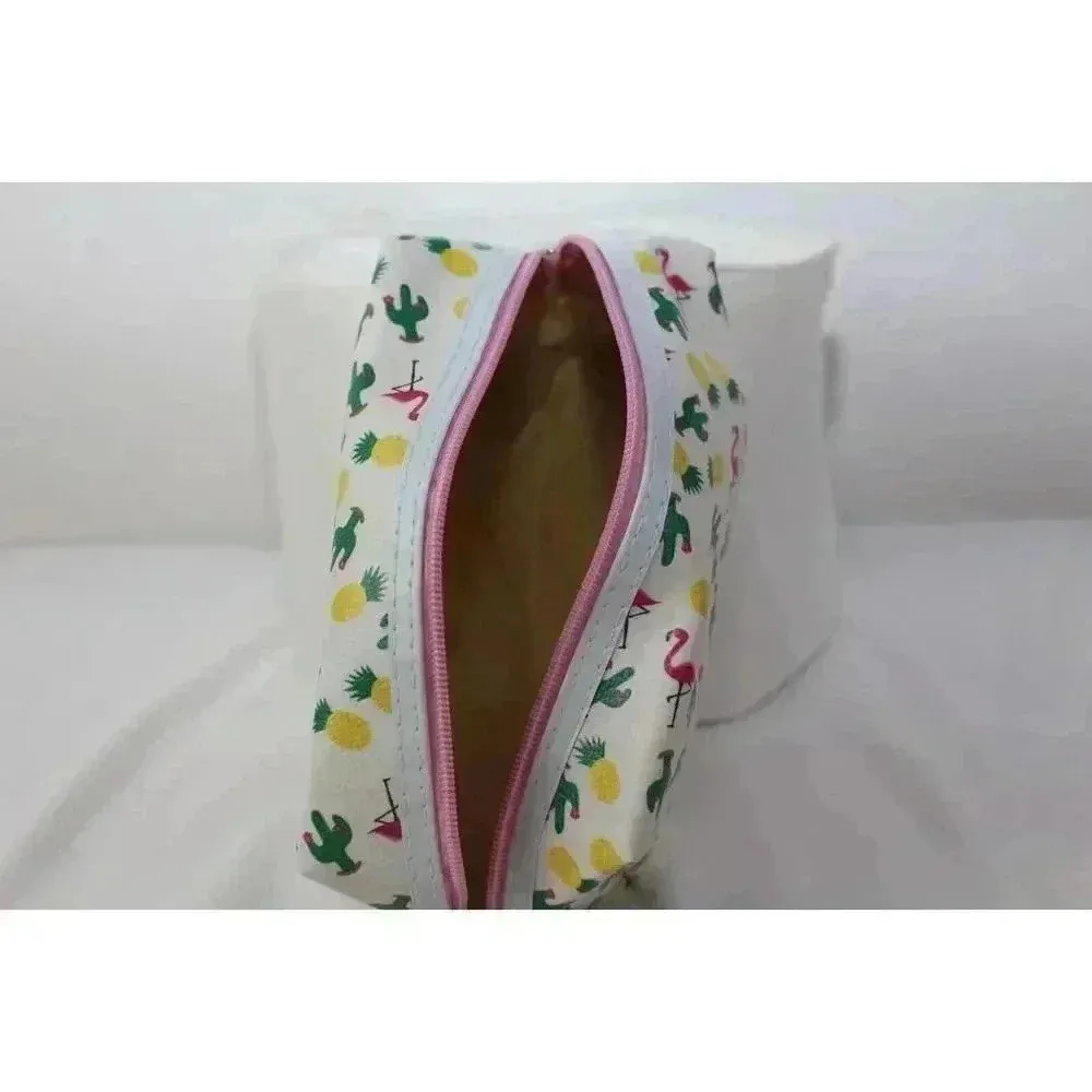 ladies girly make up bag with handle - Image 5