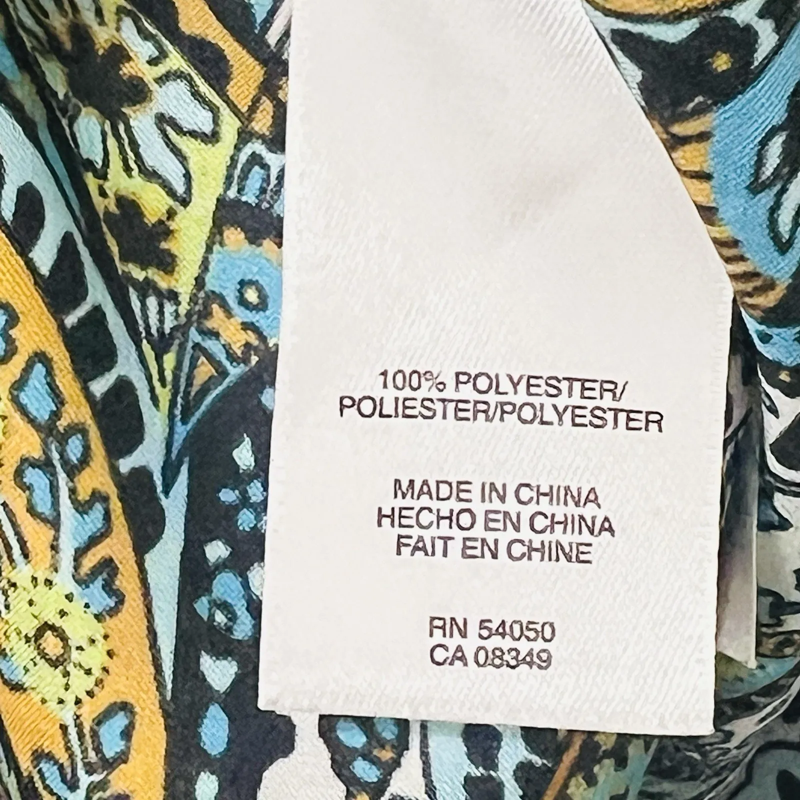 Jones Studio Separates Woman’s Multi Color Paisley Sleeveless Blouse Size XL EUC - Image 12