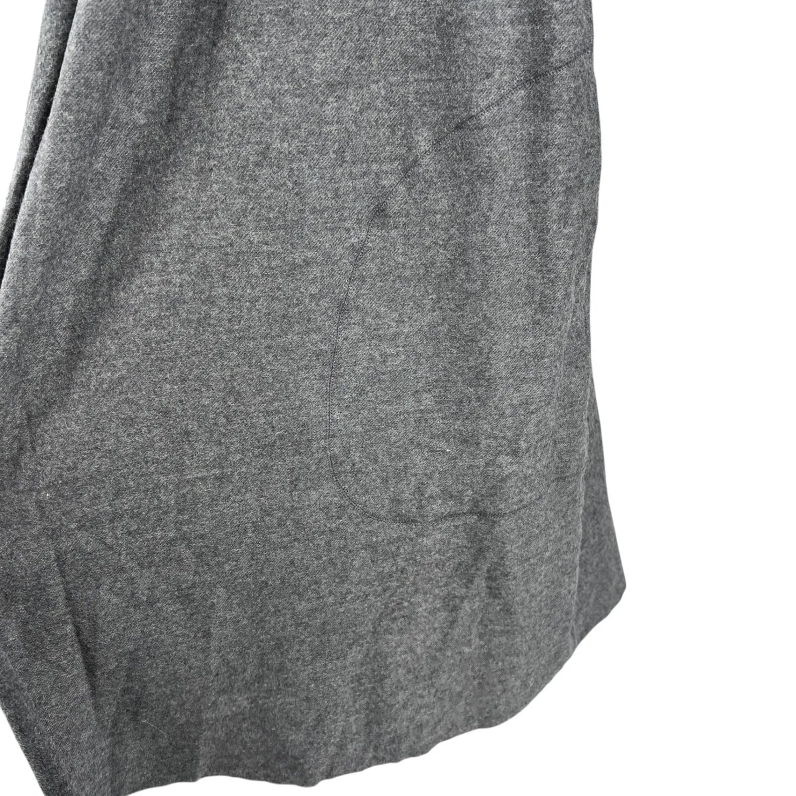 Factelier Coatigan Made in Japan Grey Cardigan Duster Open Front One Size Gray Size undefined - Image 2