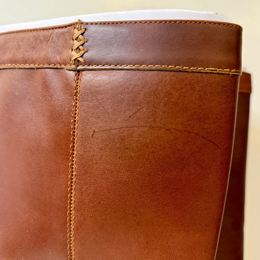 Kelsi Dagger Brooklyn Lodge Leather Tall Boot in Peanut Brown Size 9 - Image 15