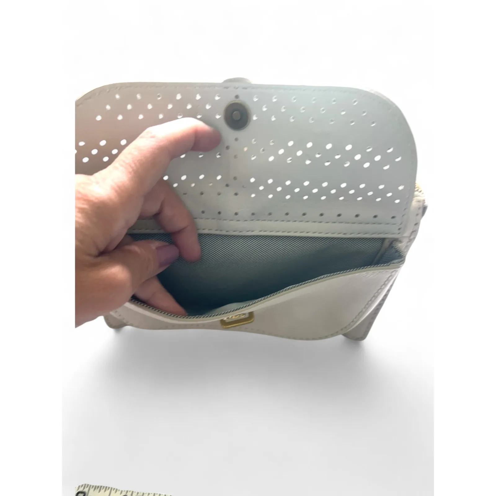 Fossil Ryder Bag Purse  Small Crossbody Bag, Vanilla - Image 5