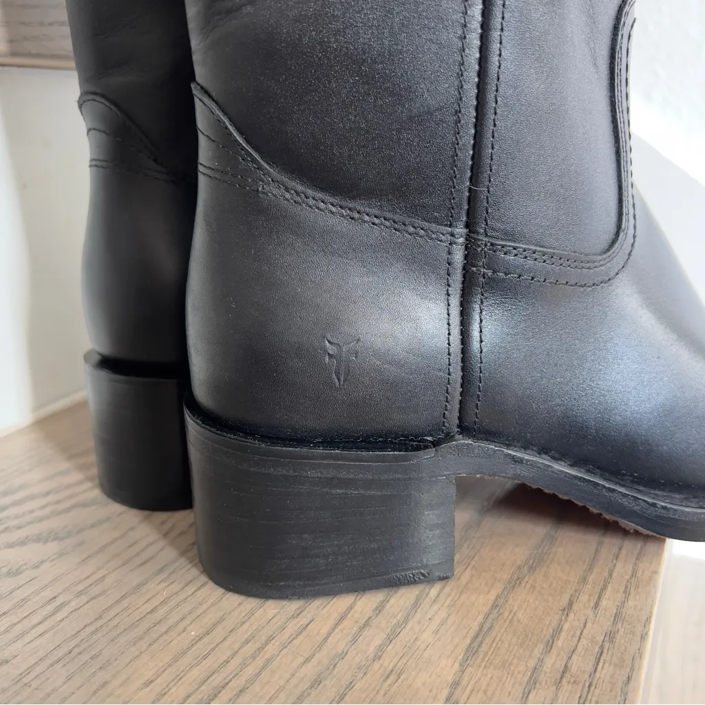 NWOB FRYE Campus 14L Pull On Riding Boots in Black - Image 9