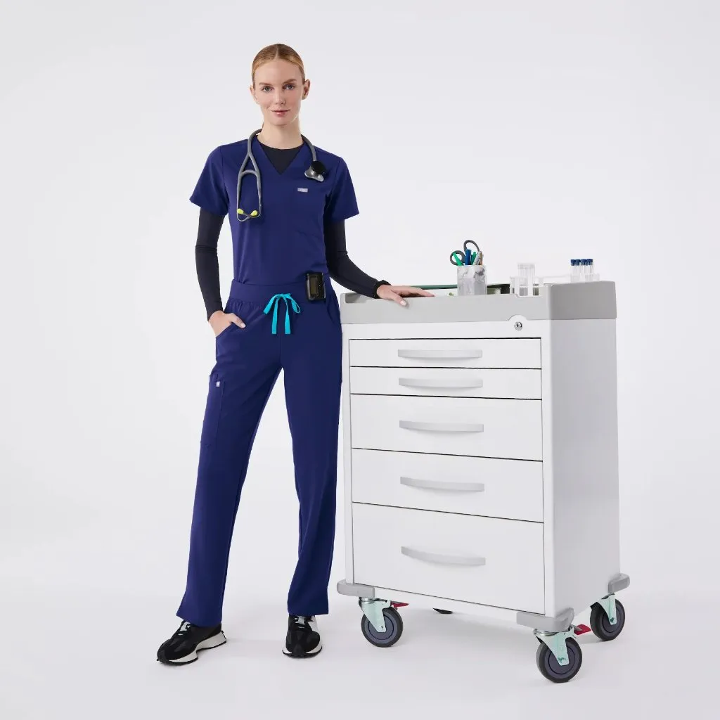 FIGS  Kade Cargo Scrub Pants in Sapphire, Size X-Large - Image 2