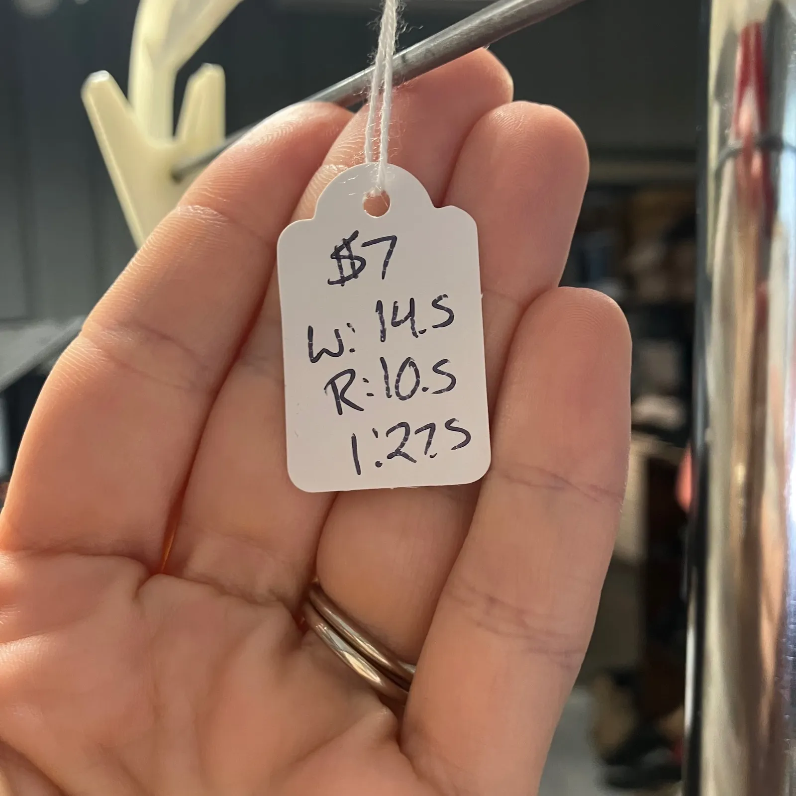 American Eagle Mom‎ Jeans Size 0 Striped High Waisted Denim Casual Blue - Image 14