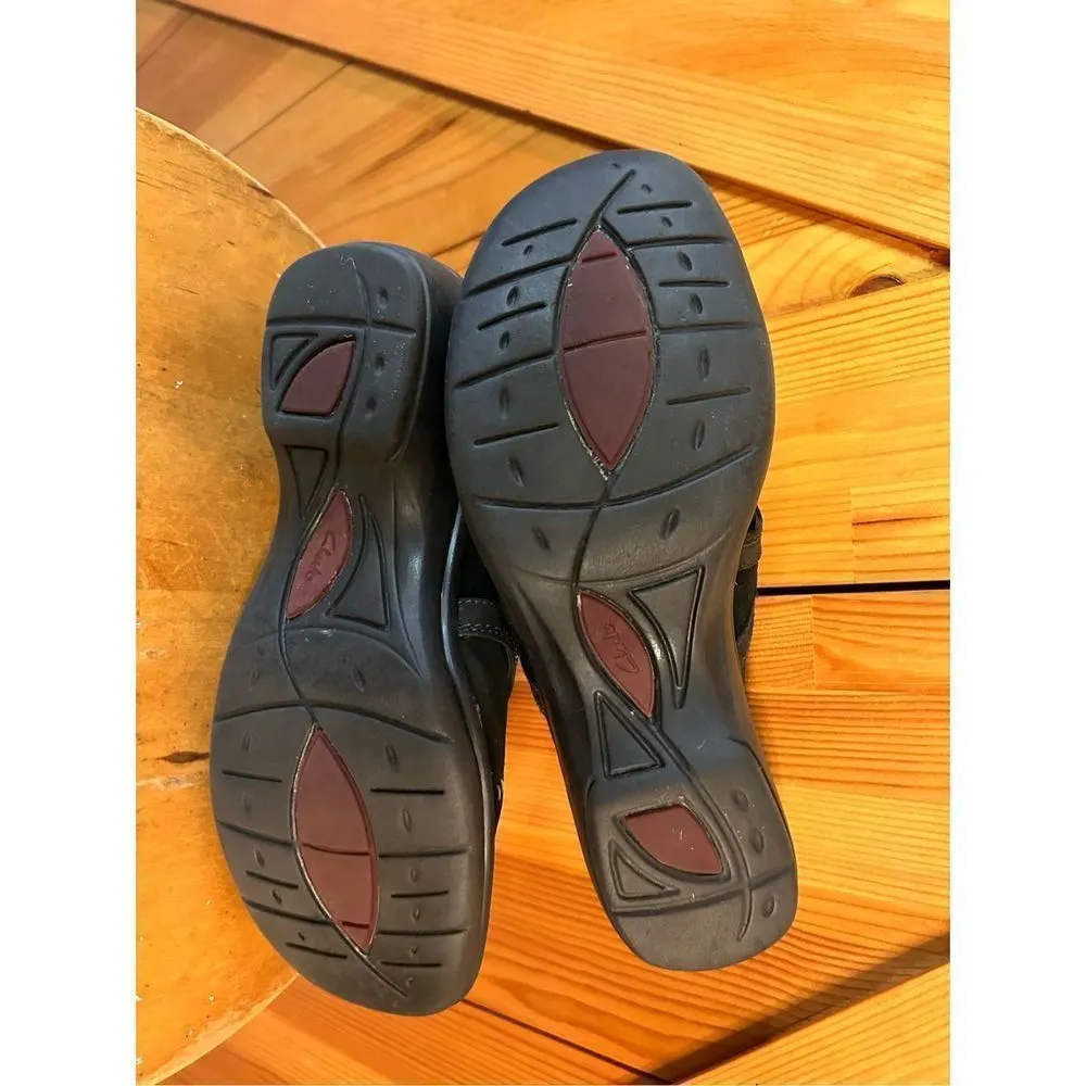 Clark’s Artisan 62387 Mill River Black Slip On Mule shoes Women's US Size 7 M - Image 7