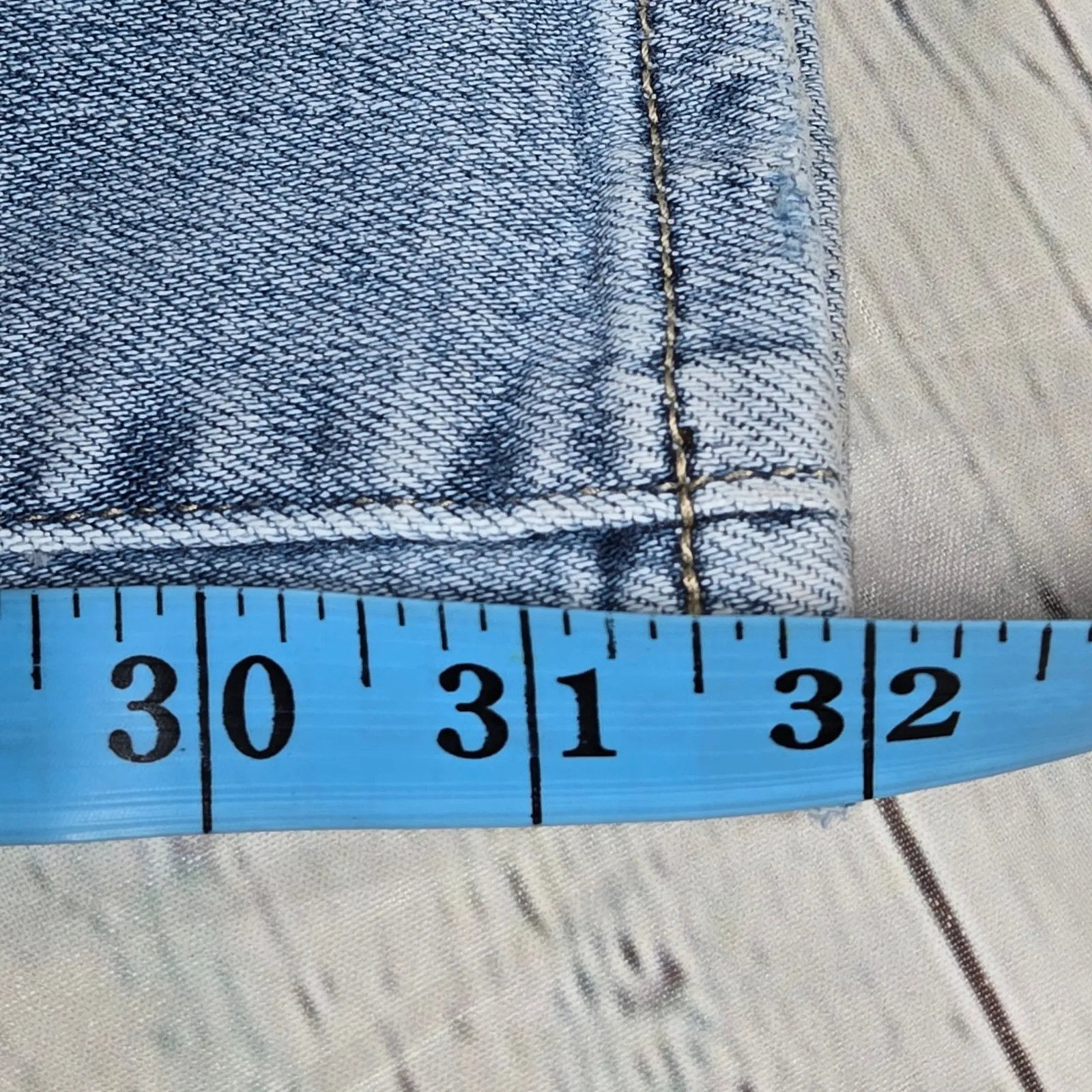 Judy Blue Front Yoke Retro Wide Fit Jeans Light Wash Denim Women's 9 29 JB88673 - Image 10