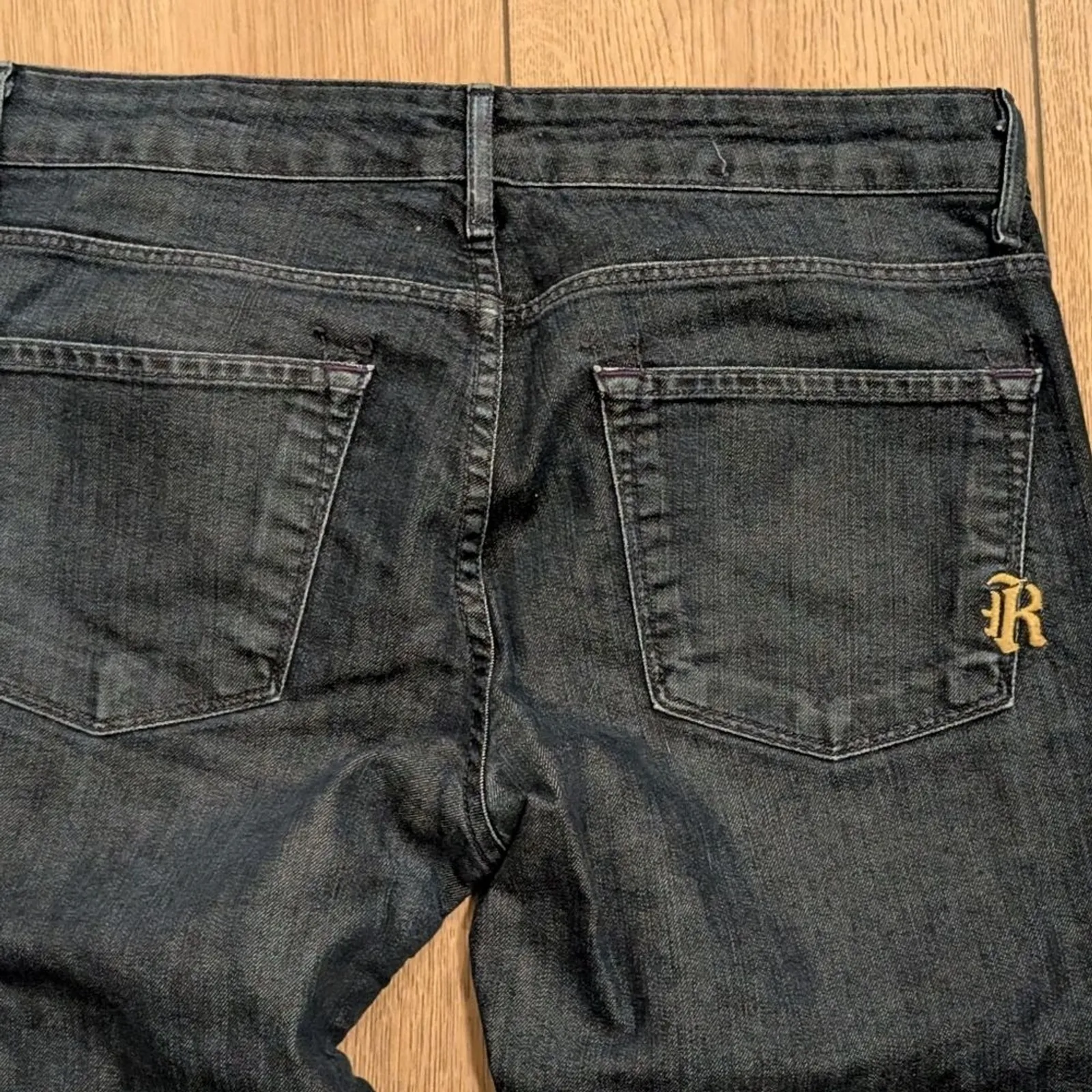 Rich & Skinny Womens 28 Jeans Sleek Dark Wash Skinny Slim Leg - Image 5