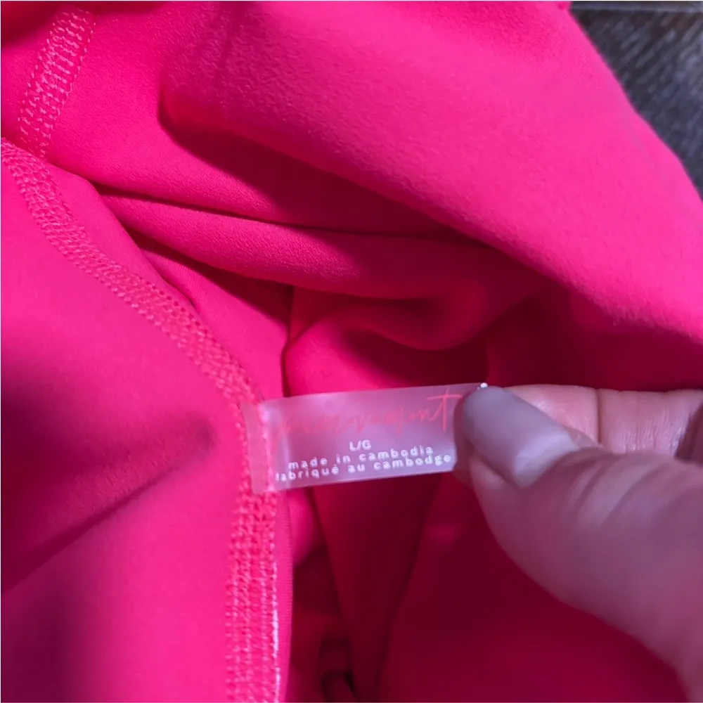 Free People Movement Never Better One Piece Onesie Coral Size Large - Image 6