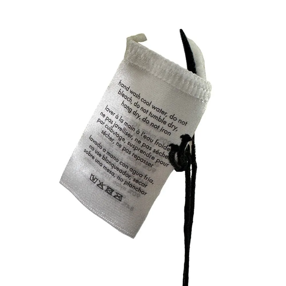 Onia Yellow Honey Houndstooth Johanna Bikini Bra Top Women's Large New $95 - Image 8