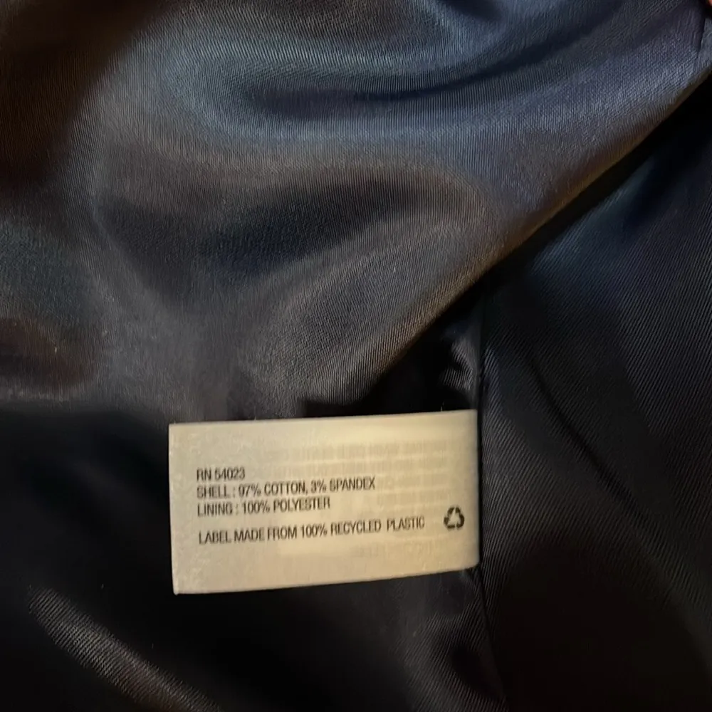 Gap Academy Blazer Women’s Size 8P Red and Deep Navy Striped - Image 10