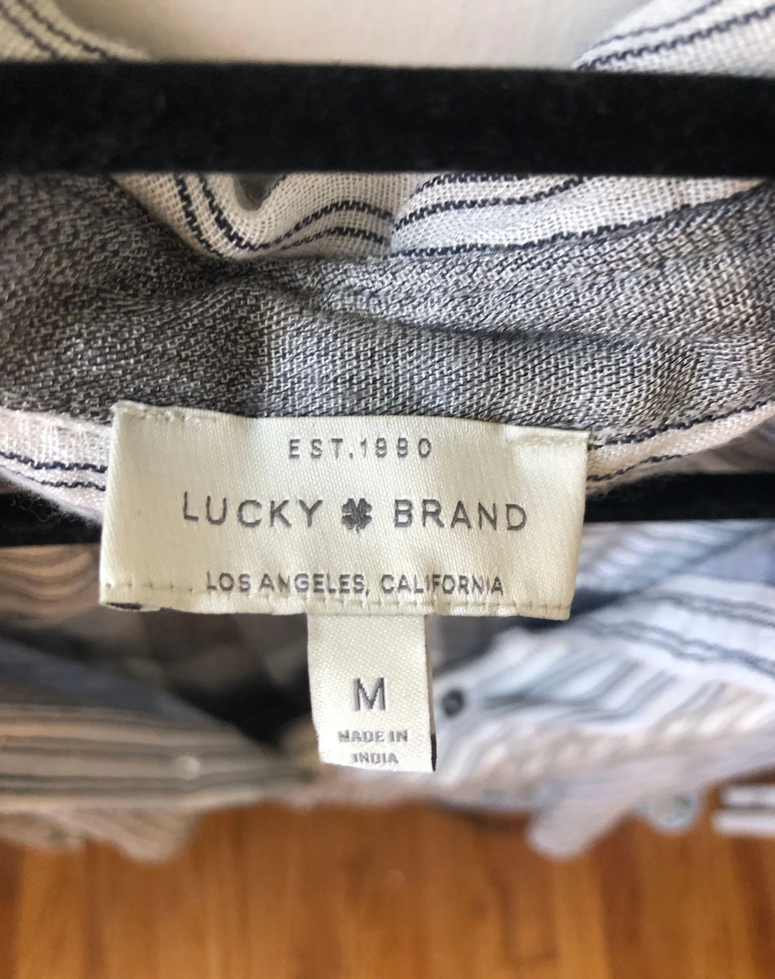 Striped Button Down Shirt - Medium - Image 2