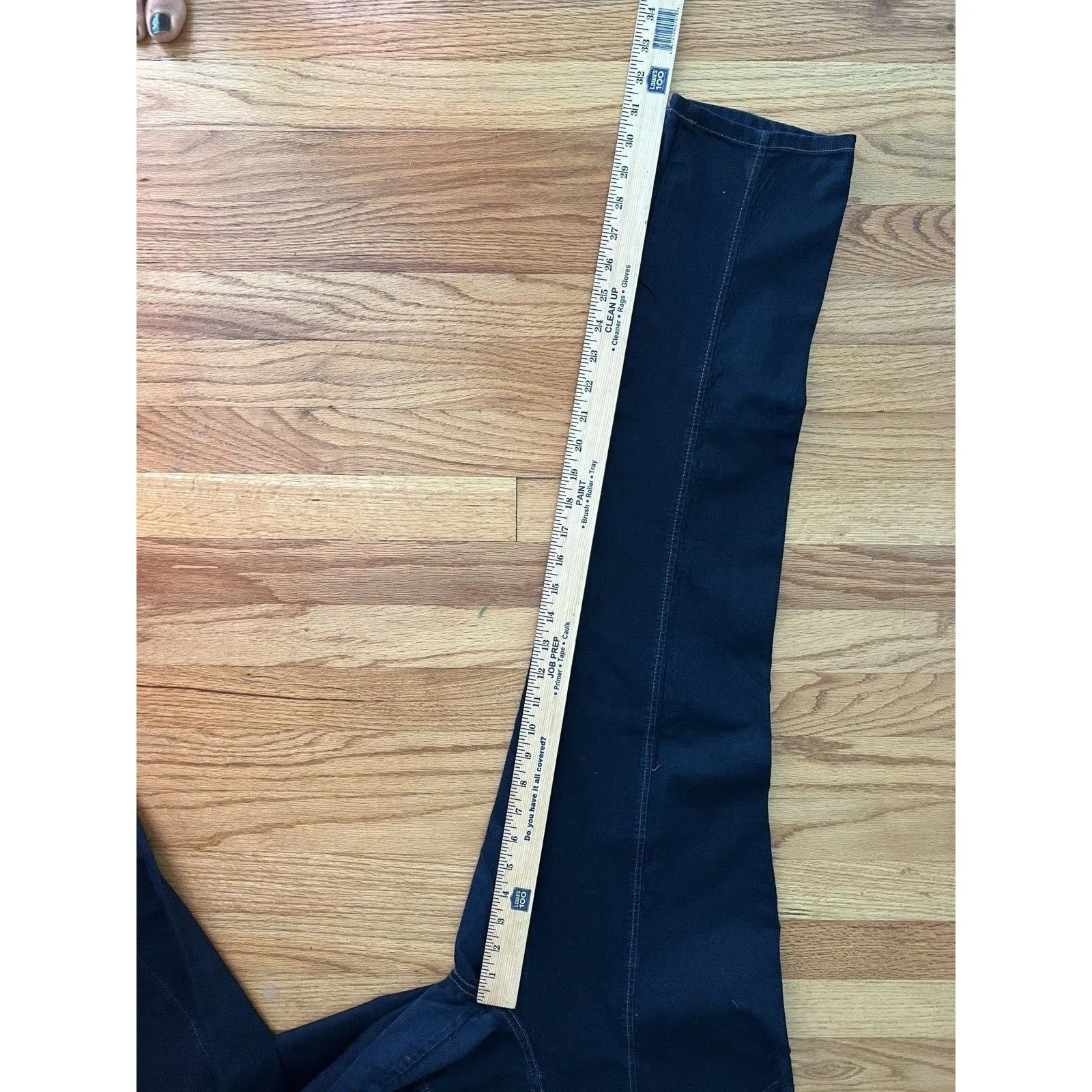 NYDJ‎ Women Jeans Straight Leg Mid-Rise Stretch Solid Dark Blue Size 12 - Image 2