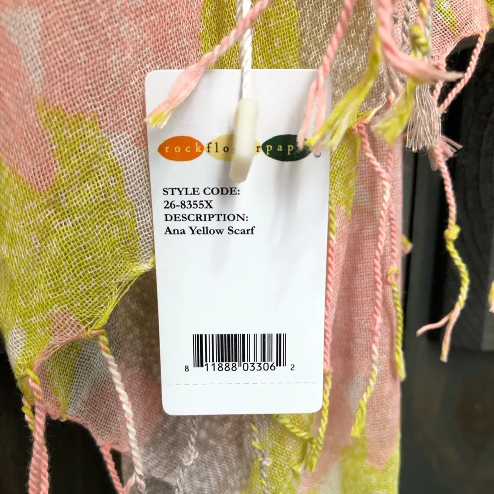 Rockflowerpaper sheer leaf Scarf - Image 5