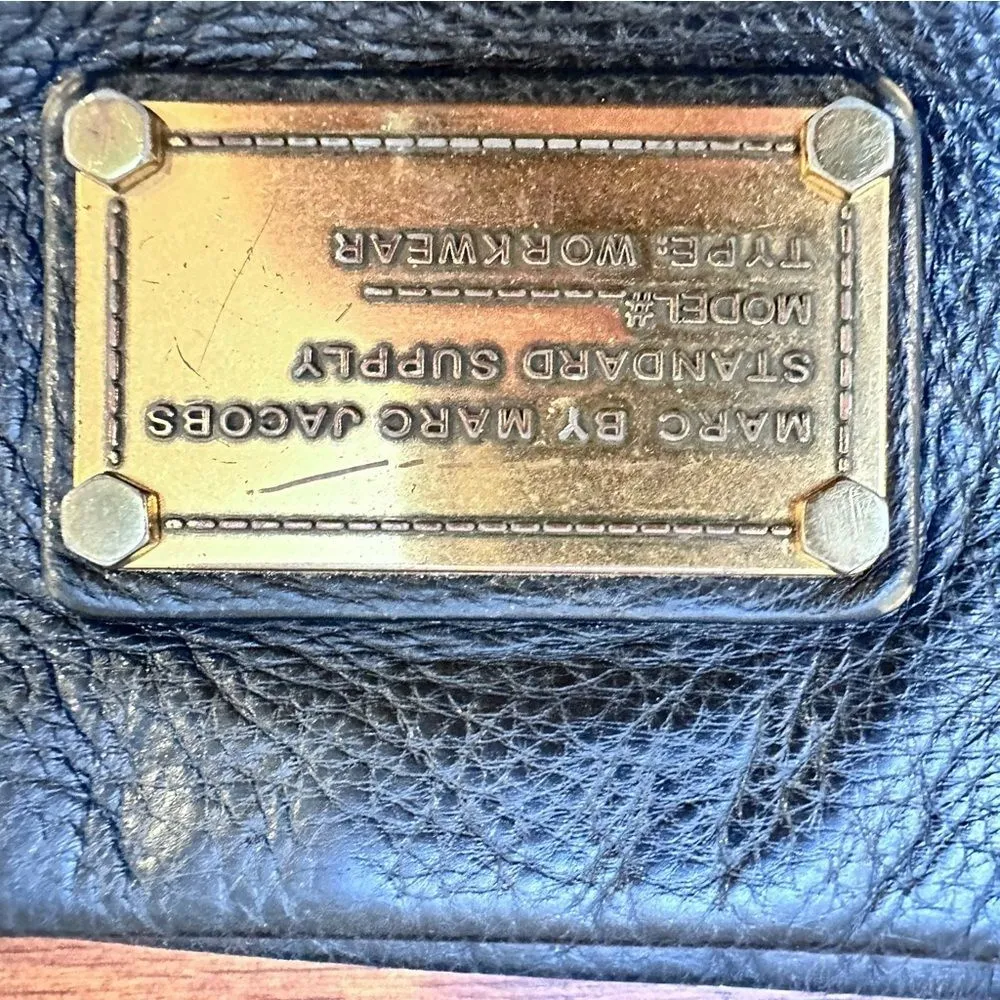 Marc by Marc Jacobs Classic Q Percy Black Pebble Leather Crossbody Mini Handbag - Image 2