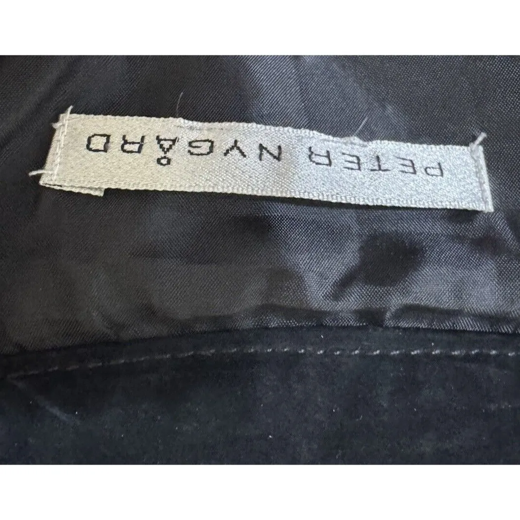 EUC VTG‎ Peter Nygard Leather Suede Knit Vest - size L Run Big Fit XL DEADSTOCK - Image 5