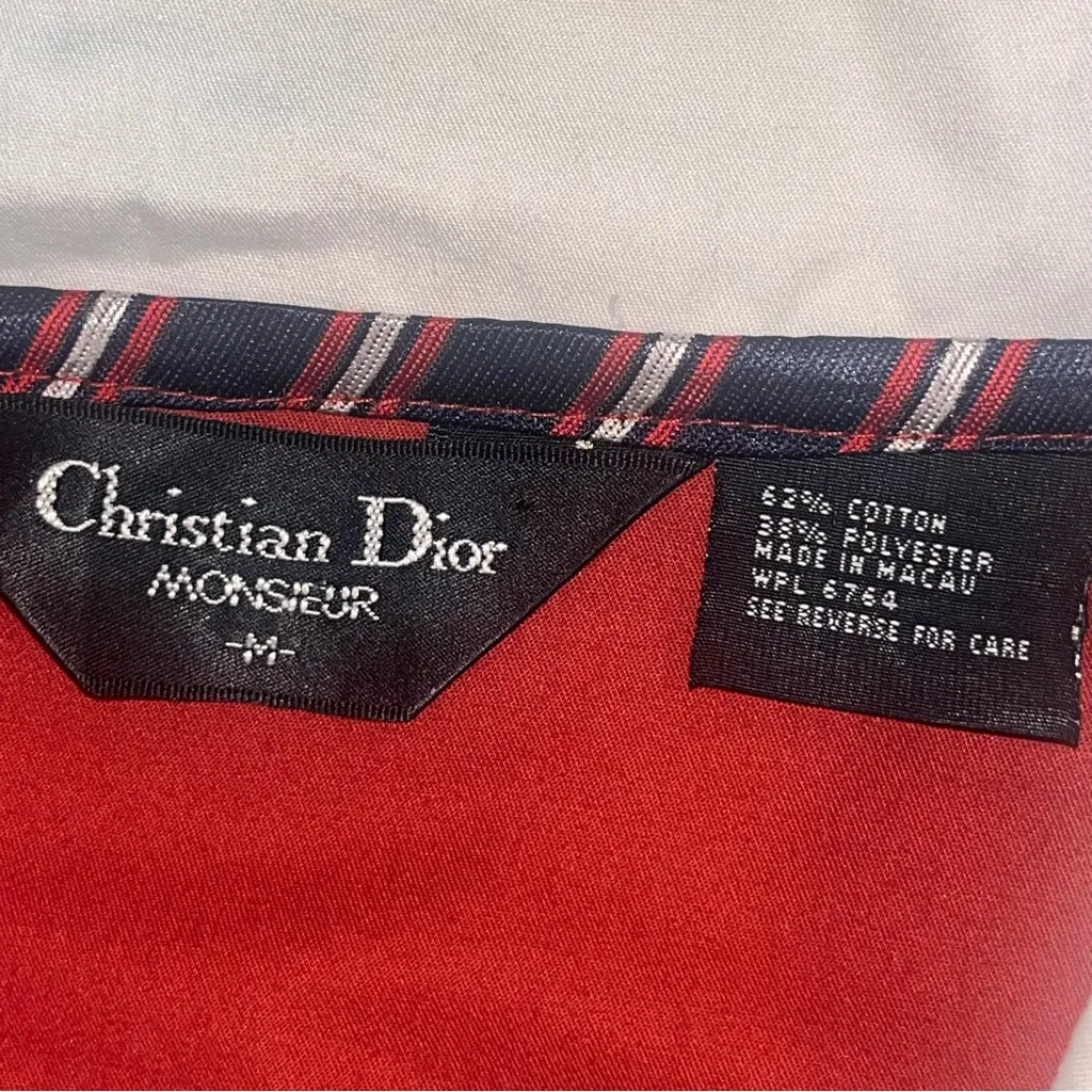 Vintage Christian Dior Ski Jacket 80s/90s Retro Colorblock Windbreaker M - Image 9