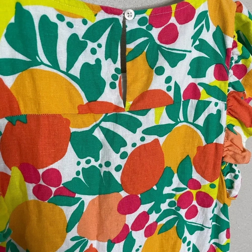 J.Crew  Fruit Bright Printed Shift Dress 4 - Image 6