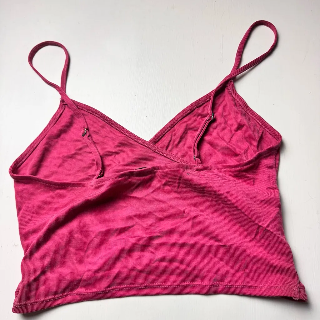 Victoria’s Secret Pink Wrap Crop Top Sz XS /XP - Image 3