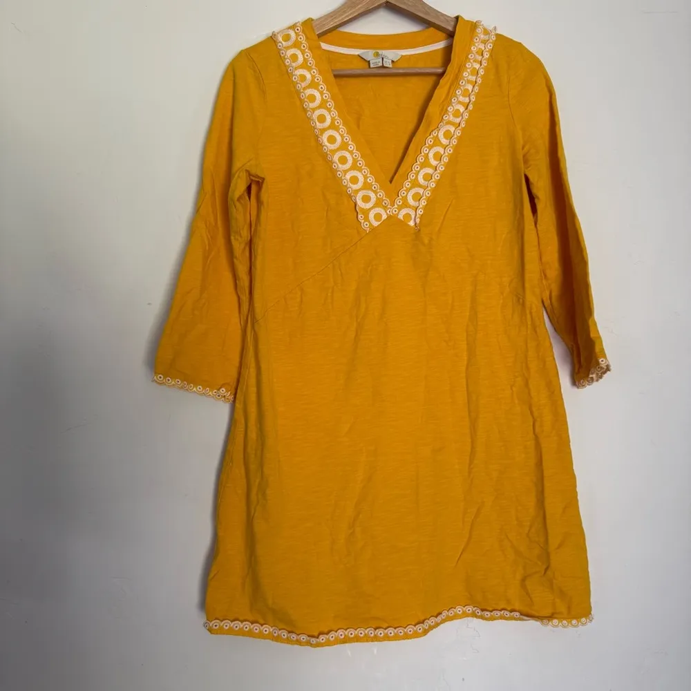 Boden Rosanna Jersey Tunic Sunny Yellow V - Image 4