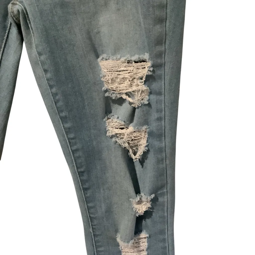 PacSun Light Blue Perfect Fit Ripped Jeggings Skinny Jeans size 25 - Image 8